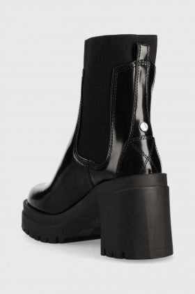 Aldo cizme Bigmood femei, culoarea negru, cu toc drept