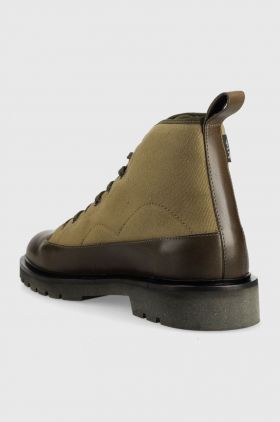 PS Paul Smith pantofi Buhl barbati, culoarea verde