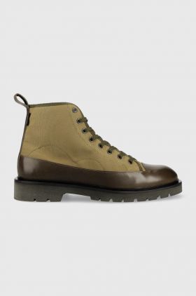 PS Paul Smith pantofi Buhl barbati, culoarea verde