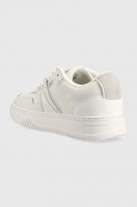 Lacoste sneakers din piele L001 culoarea alb