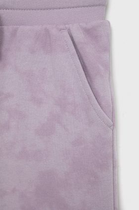 GAP pantaloni de trening pentru copii culoarea violet, modelator