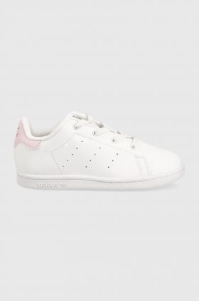 adidas Originals sneakers pentru copii culoarea alb