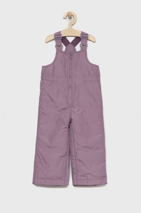 GAP pantaloni copii culoarea violet