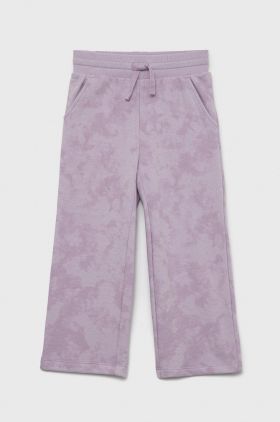 GAP pantaloni de trening pentru copii culoarea violet, modelator