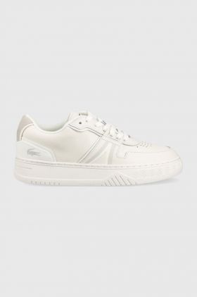Lacoste sneakers din piele L001 culoarea alb