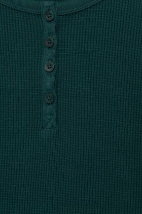 GAP longsleeve din bumbac pentru copii culoarea verde