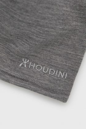 Houdini caciula Desoli Thermal , culoarea gri, de lana, din tesatura neteda