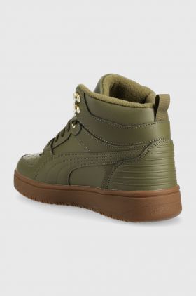 Puma sneakers Rebound Rugged culoarea verde 387592