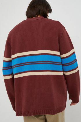 Levi's cardigan barbati, culoarea bordo