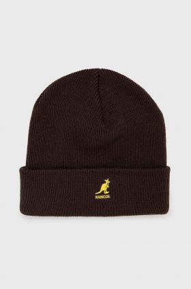 Kangol caciula culoarea maro,