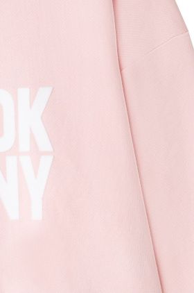 Dkny bluza copii culoarea roz, cu imprimeu