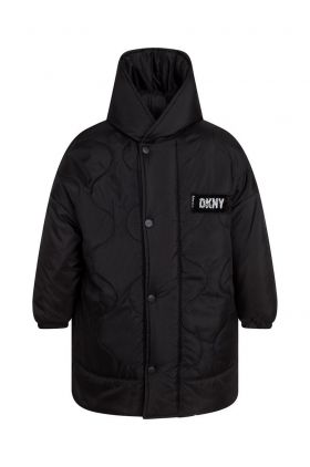 Dkny geaca reversibila pentru copii culoarea negru