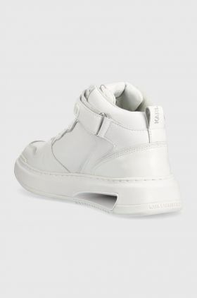 Karl Lagerfeld sneakers din piele Elektro , culoarea alb