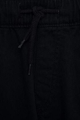 Abercrombie & Fitch pantaloni copii culoarea maro, neted