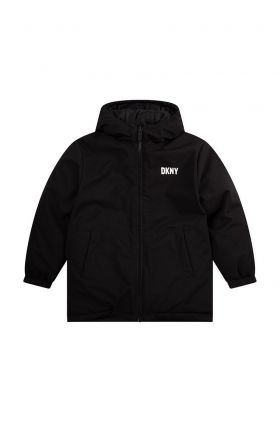 Dkny geaca copii culoarea negru