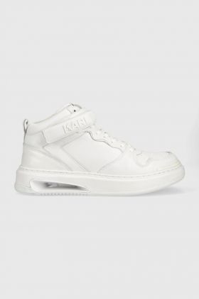 Karl Lagerfeld sneakers din piele Elektro , culoarea alb