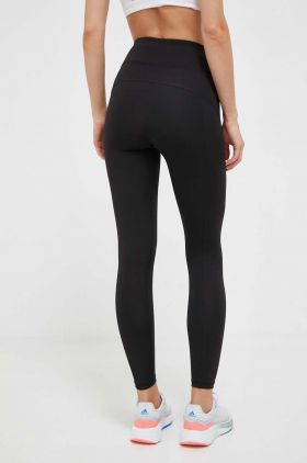 Puma leggins de antrenament Train All Day culoarea negru, cu imprimeu