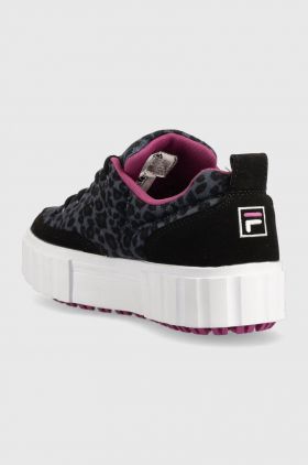 Fila sneakers pentru copii Sandblast culoarea albastru marin