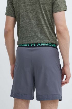 Under Armour pantaloni scurți de antrenament Vanish culoarea verde