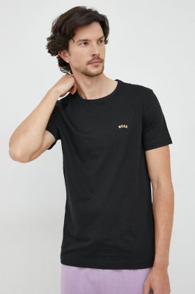 BOSS tricou din bumbac Boss Athleisure , culoarea negru, uni 50469045