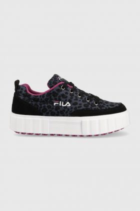 Fila sneakers pentru copii Sandblast culoarea albastru marin