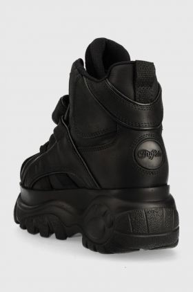 Buffalo sneakers din piele 1348-14 2.0 culoarea negru