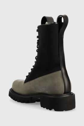Rains bocanci 22610 Show Combat Boot Neopren bărbați, culoarea negru 22610.65-65.Evergre