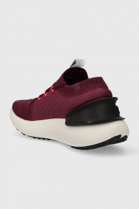 Under Armour pantofi de alergat HOVR Phantom 3 culoarea bordo