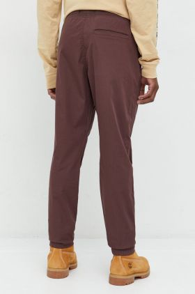 Abercrombie & Fitch pantaloni barbati, culoarea maro