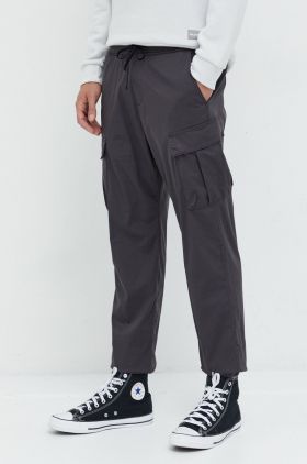 Abercrombie & Fitch pantaloni barbati, culoarea gri