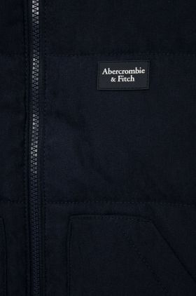 Abercrombie & Fitch vesta copii culoarea albastru marin