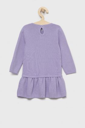 Birba&Trybeyond rochie bebe culoarea violet, midi, drept