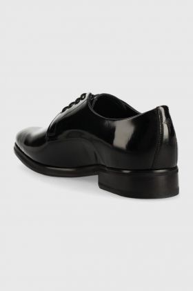 Joop! pantofi de piele Serafino barbati, culoarea negru