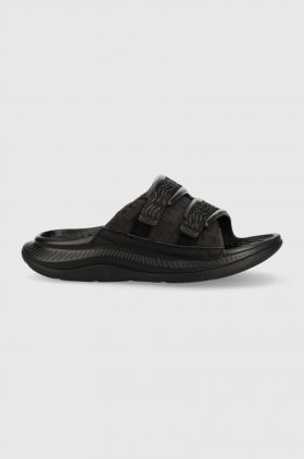 Hoka papuci Ora Luxe culoarea negru 1134150-WCLL