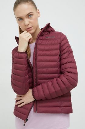 Marmot geaca sport Echo Featherless culoarea bordo