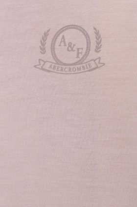 Abercrombie & Fitch pijama copii culoarea bej, neted