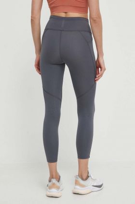 Under Armour leggins de alergare Fly Fast 3.0 femei, culoarea roz, neted