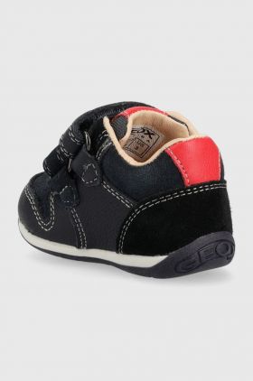 Geox pantofi copii Each Boy culoarea albastru marin