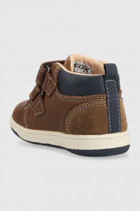 Geox sneakers pentru copii culoarea maro