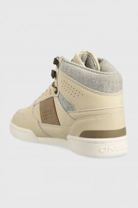 O'Neill sneakers femei, culoarea bej
