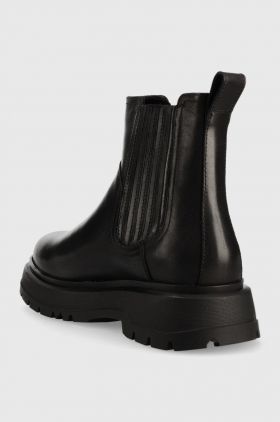 Vagabond Shoemakers ghete chelsea de piele Jeff barbati, culoarea negru