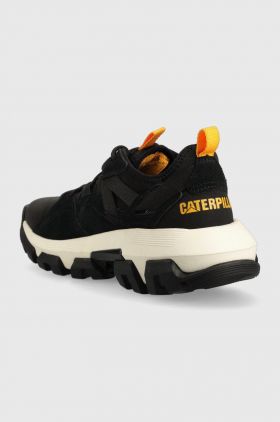 Caterpillar sneakers din piele intoarsă culoarea negru