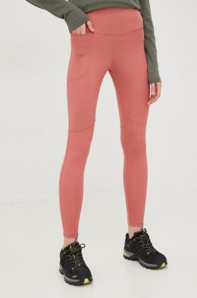 adidas TERREX leggins sport Multi femei, culoarea roz, neted