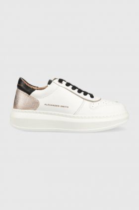 Alexander Smith sneakers din piele Cambridge Cambridge culoarea alb ASAVL1D34WCP