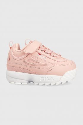 Fila sneakers pentru copii Disruptor culoarea roz