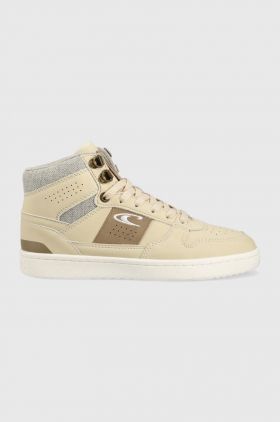 O'Neill sneakers femei, culoarea bej