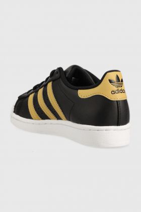 adidas Originals sneakers din piele Superstar culoarea negru GV6622