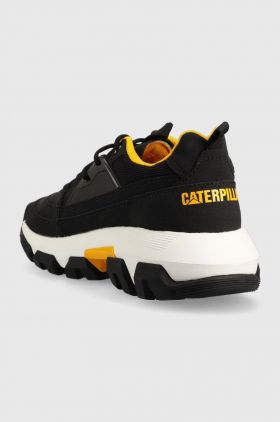 Caterpillar sneakers din piele intoarsă Raider Lace culoarea negru