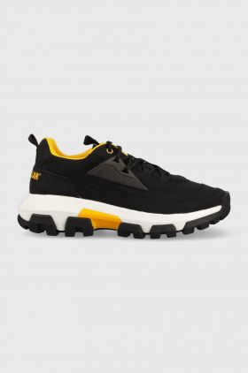 Caterpillar sneakers din piele intoarsă Raider Lace culoarea negru