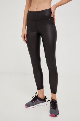 Dkny colanti femei, culoarea negru, neted